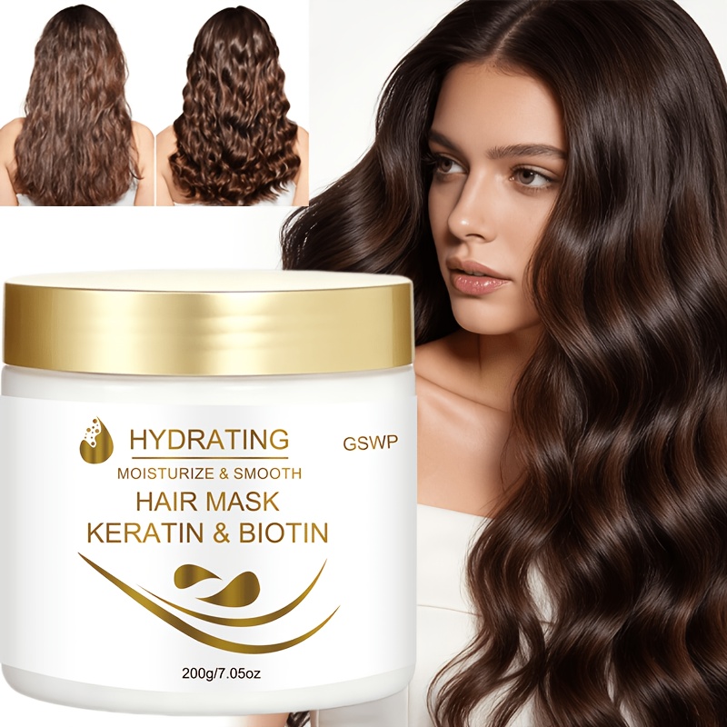 Hair Care Normal - GSWP 케라틴 모이스처라이징 헤어 마스크, 모발을