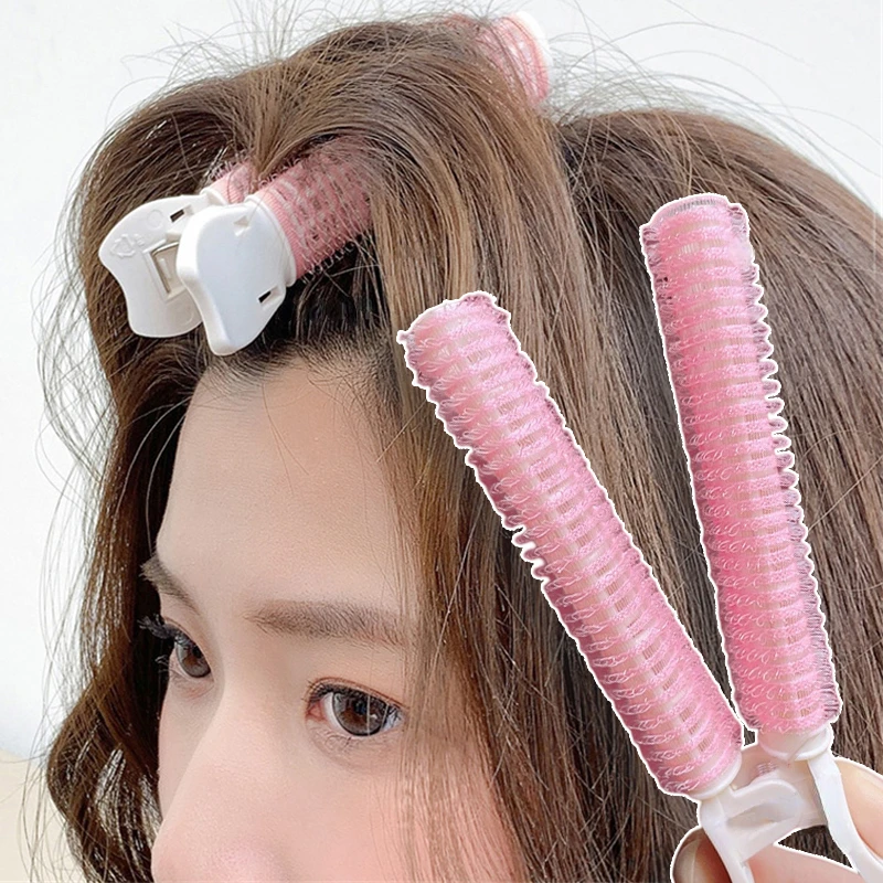 Hair Care Korean Products - 자연 헤어 루트 푹신한 클립 곱슬
