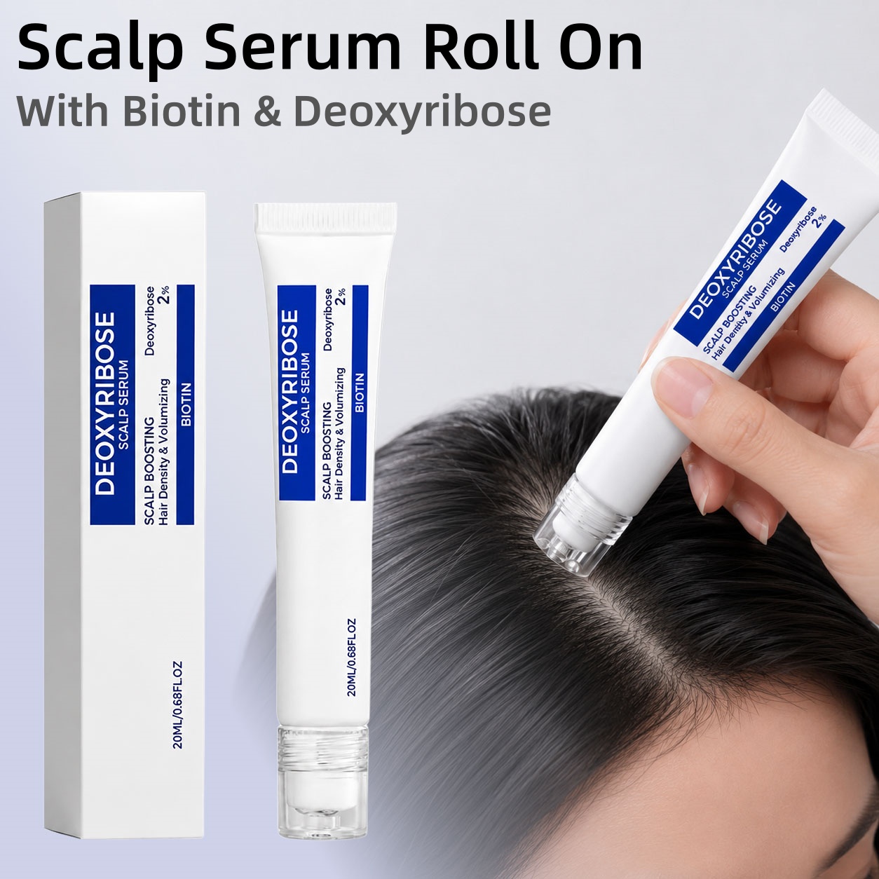 Hair Care Vitamin - 비오틴 데옥시리보스 함유 두피 세럼, 모낭
