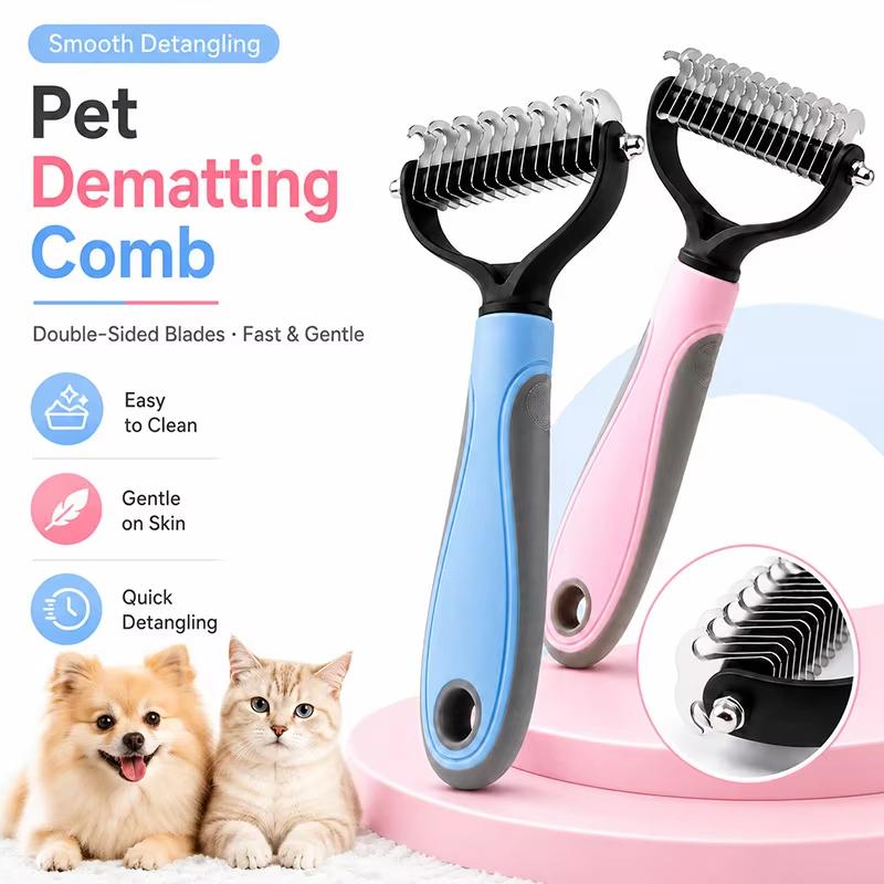 Hair Care Daily - 강아지 고양이 털 제거 브러쉬 애완동물