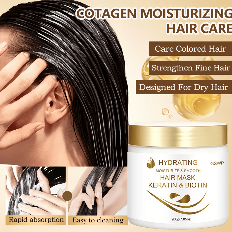 GSWP 케라틴 모이스처라이징 헤어 마스크, 모발을 부 - Hair Care Normal 리뷰 및 가격