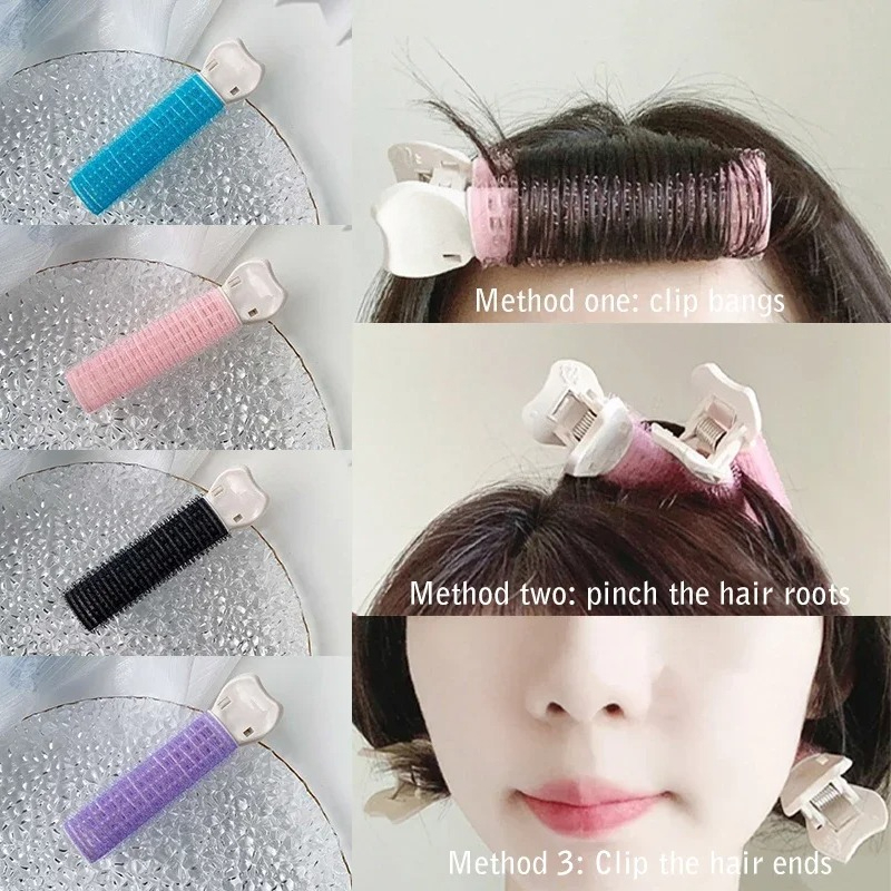 자연 헤어 루트 푹신한 클립 곱슬 머리 롤러 및 Cul - Hair Care Korean Products 리뷰 및 가격