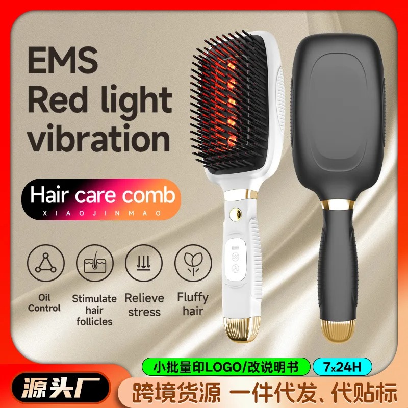 전기 정전기 방지 헤어 빗 진동 적색광 EMS 미세전류 - Hair Care Daily 리뷰 및 가격