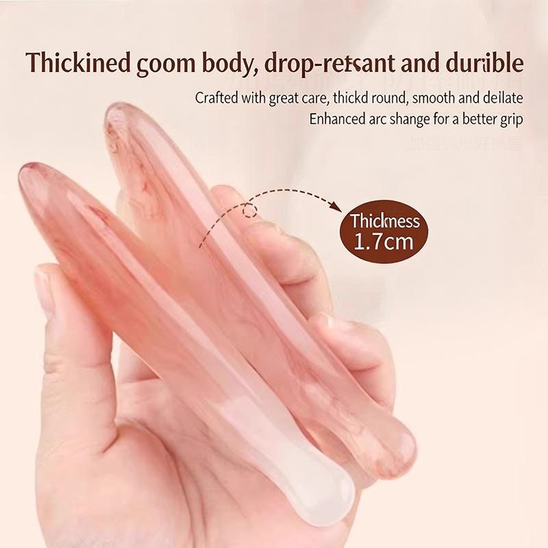 작은 돌고래 모양의 구아샤 마사지 빗, 레진 소재, 바 - Hair Care Daily 리뷰 및 가격